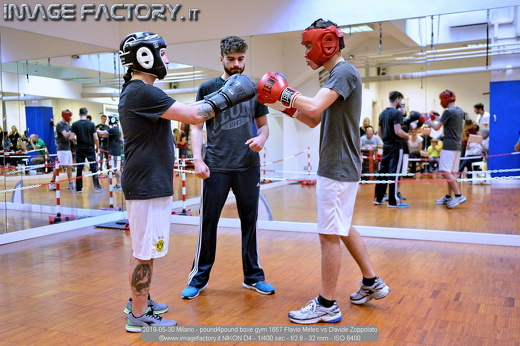 2019-05-30 Milano - pound4pound boxe gym 1657 Flavio Meles vs Davide Zoppolato